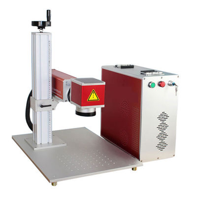 China 0.5MM Depth IPG Mini Laser Engraver Machine 7000MM Marking Speed For Metal supplier