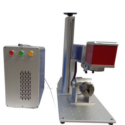 China ISO Metal Marking Machine , Industrial Laser Engraving Machine For Red Copper supplier