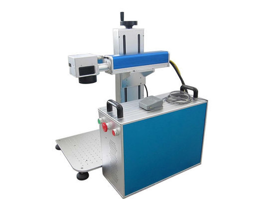 China Black Colour Portable Laser Marking Machine On Stainless Steel Tube supplier