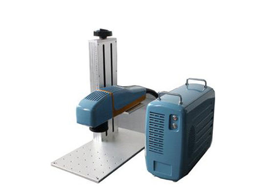 China JPT Source Mini Laser Marking Machine For Stainless Steel Sheet , Metal Marking Machine supplier