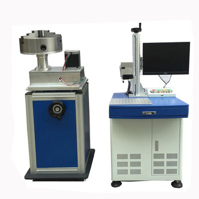 China Aluminum Fiber Laser Marking Machine Marking Area 200X200MM Letter supplier