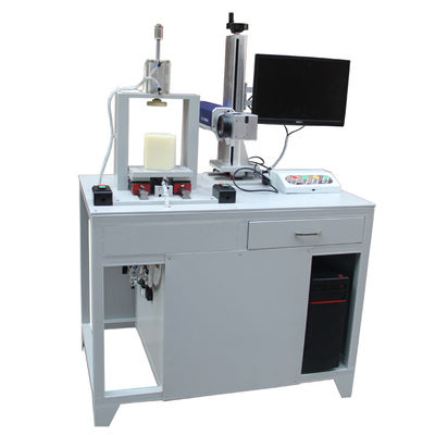 China Raycus Laser Marking Machine For Metal 1064NM Wavelength Area 100X100MM supplier