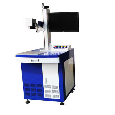 China FDA Fiber Laser Marking Machine Alphanumeric Info On Jewelry Desktop  Structure supplier