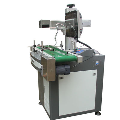 China Desktop Fiber Laser Marking Machine For Metal Jcz Ezcad Marking Lot Number supplier
