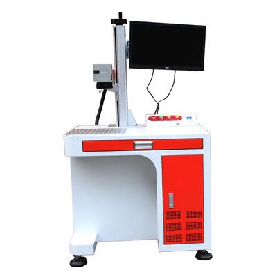 China Optical Fiber Laser Marking Machine / Laser Etching Machine For Stainless Steel supplier