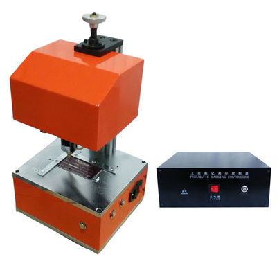 China 13 Years Electric Marking Machine , Customized Dot Pin Marking Machine For Labels supplier