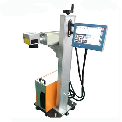 China IPG Full Automatic Flying Laser Marking Machine 50W For Date And Batch supplier
