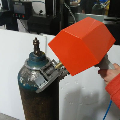 China Gas Cylinder Bottle Pneumatic Dot Peen Marking Machine Date Number ISO Certificate supplier