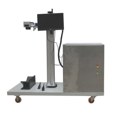 China Jzc Control Card Fiber Laser Metal Marking Machine 20 Watt With Mopa Laser supplier