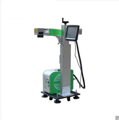 China Marking Letter Flying Laser Marking Machine 20w Low Cost For Bearing supplier