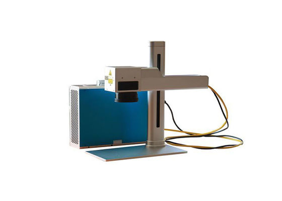 China High Precision Mini Portable Fiber Laser Marking Machine For Aluminum supplier