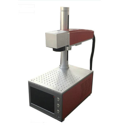 China Desktop Benchtop Mini Laser Marking Machine , Light Weight Metal Engraving Machine supplier