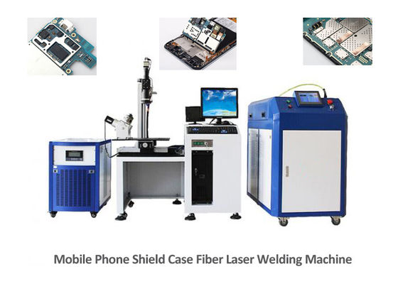 China OEM Fiber Laser Welding Machine , Laser Welding System Cell Phone Shield supplier