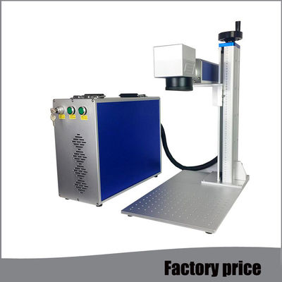 China Metal Fiber Mini Laser Marking Machine EZCAD Software Low Power Consumption supplier