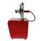 Desktop Red Fiber Laser Marking Machine / Led Bulb Logo Fiber Laser Printer supplier