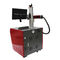 Desktop Red Fiber Laser Marking Machine / Led Bulb Logo Fiber Laser Printer supplier