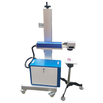 China International Standard Flying Laser Marking Machine IPG Brand 75*65*145 cm Size supplier