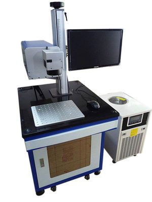 China 355Nm Tempered Glass logo UV Laser Marker 100x100mm Area ULMM-A01 FDA Certification supplier
