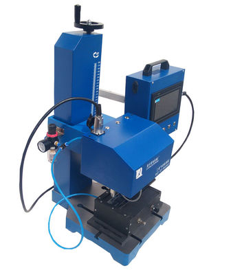 China Desktop Dot Etcher Dot Pin Marking Machine Frequency 300 Time/S 4 mm supplier