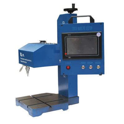 China 300w Pneumatic Marking Machine , Small Workpieces Hand Held Etching Machine supplier