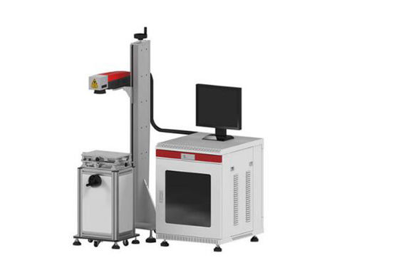 China 30 Watt Fiber Laser Marker , Multi - Purpose Fiber Laser Marking System supplier