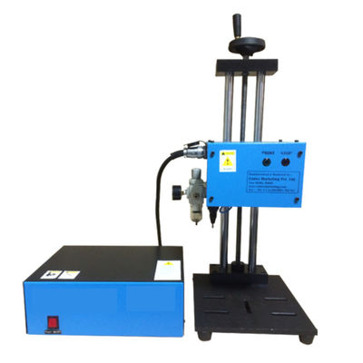 China Cnc Metal Dot Pin Marking Machine Pneumatic Type 220v 50hz For Nameplate supplier