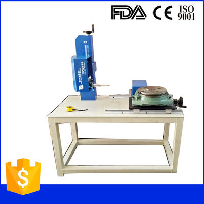 China Blue Colour Desktop Dot Pin Marking Machine , Carbon Steel Flange Dot Engraver supplier