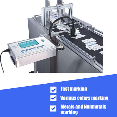 China Expiration Date Batch Number Inkjet Coding Machine High Performance Logo Printing supplier