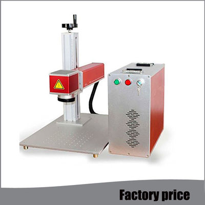 China Optical Fiber Laser Marking Machine , Laser Marking Equipment Higher Precision supplier