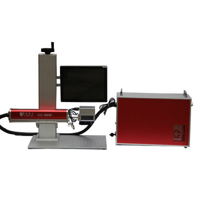 Raycus 20w Mini Fiber Laser Marking Machine For Metal , Laser Marking Equipment supplier