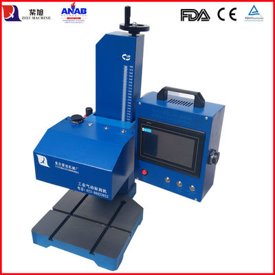 Dot Machine / Pneumatic Dot Peen Marking Machine For Nameplate , Dot Peen Marking Systems supplier