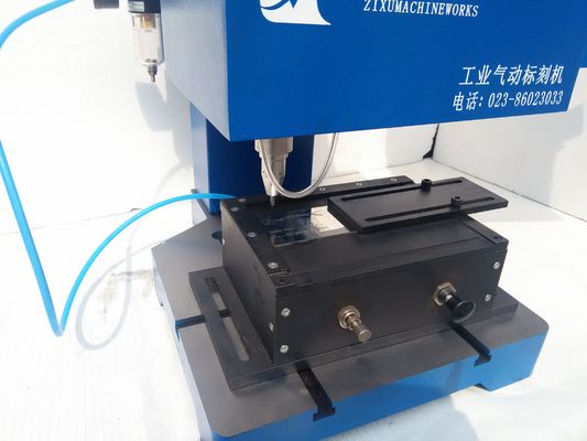 Dot Machine / Pneumatic Dot Peen Marking Machine For Nameplate , Dot Peen Marking Systems supplier