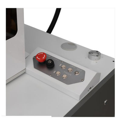 CNC Desktop Mopa Laser Marking Machine For Metal With Cover / Protection supplier