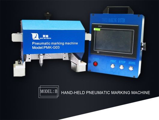 FDA Portable Dot Peen Marking Machine For Vin Number / Chassis Number supplier